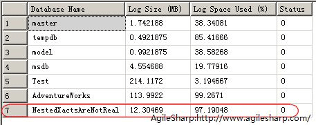 sql server 视图多层if else 多层嵌套 sqlserver嵌套事务_嵌套事务