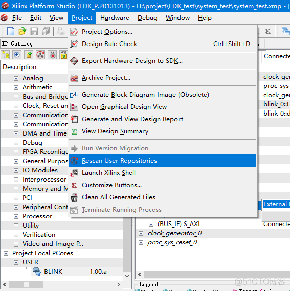 block memory generator 自建IP核 ise自定义ip核_寄存器_35