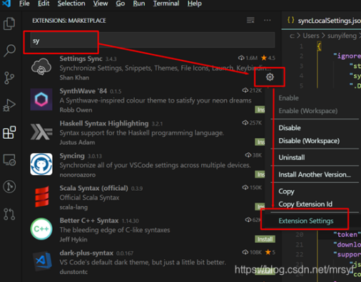 vscode system user 有什么区别 vscode sync setting,vscode system user 有什么区别 vscode sync setting_github_11,第11张