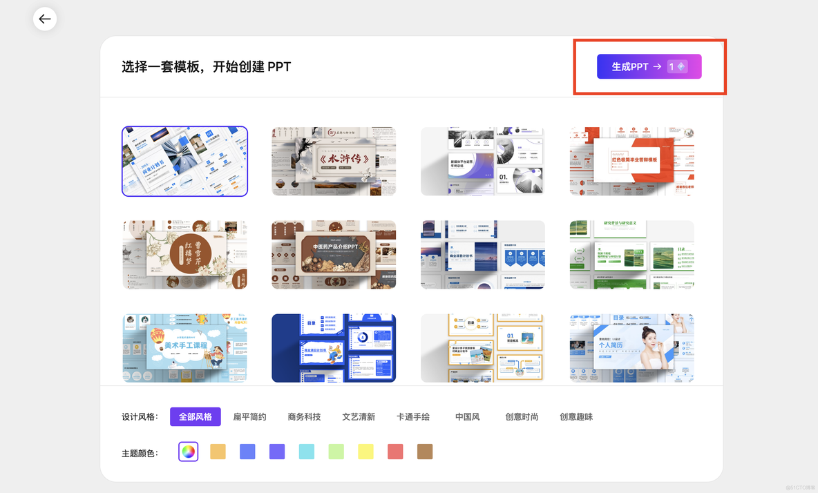 AI自动生成PPT文档 aippt的API介绍文档_5e_37