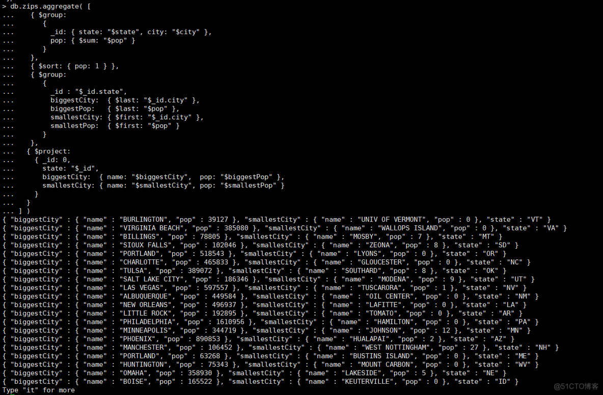 MongoDB基础入门到深入（二）聚合高级操作_数组_26