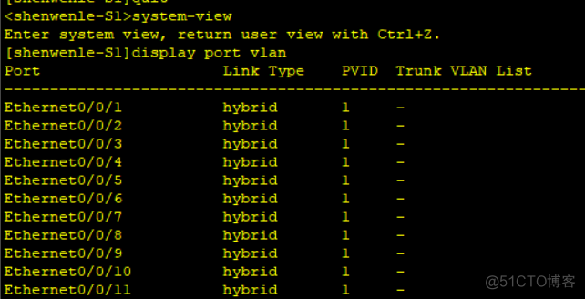 vlan hybrid模式缺点 hybrid pvid vlan_vlan hybrid模式缺点_04