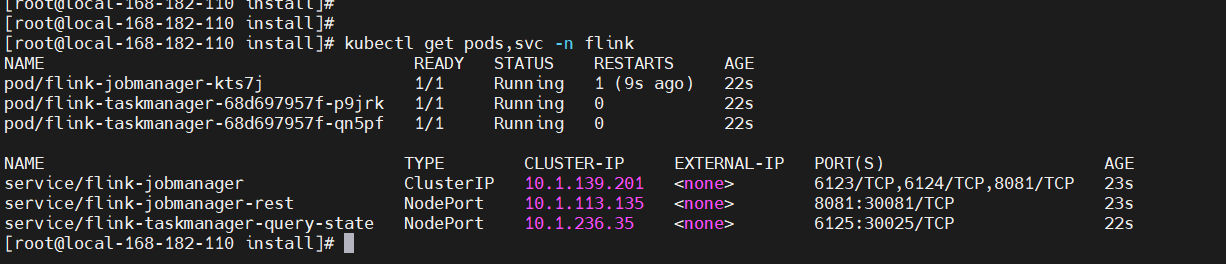 flink K8S native部署 flink on k8s_flink_17