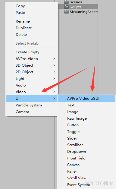 unity Video Player的使用 unity 播放视频插件_ui_02