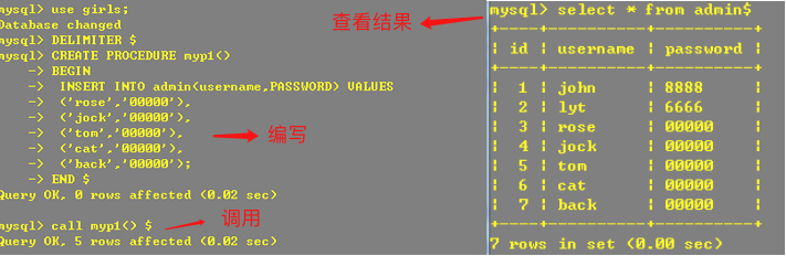 mysql 执行存储过程out参数 mysql 存储过程 执行 监控_mysql