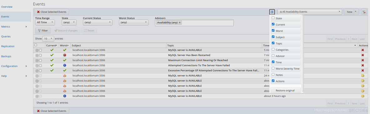 mysql线程监控工具 mysql官方监控工具_MySQL_12