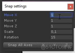 unity snap setting unity snap settings_unity_03