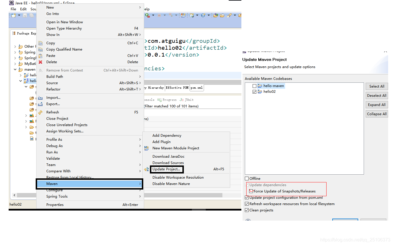 maven project 和Maven module区别 maven项目和java项目的区别_xml_12