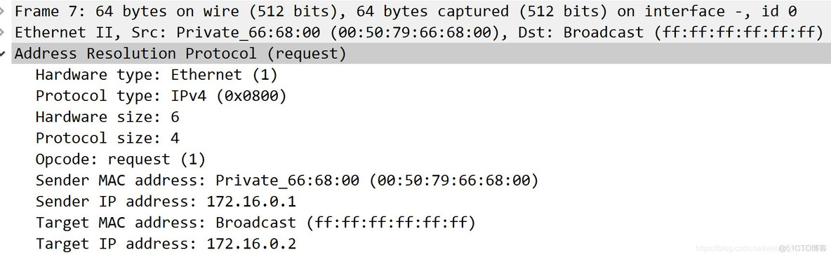 ip 冲突用wireshark抓包分析 wireshark抓包及分析arp协议_请求报文_03