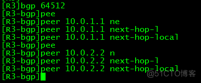 ibgp向ibgp传递路由 一跳 ibgp和ebgp内的路由器可以通_R3_45