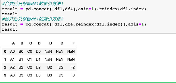 python横向堆叠合并内连接 python concat纵向拼接_python横向堆叠合并内连接_11