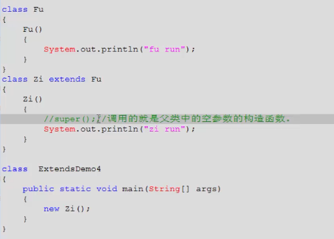 java子类构造方法传入父类 java子类的构造函数怎么写_构造函数_05