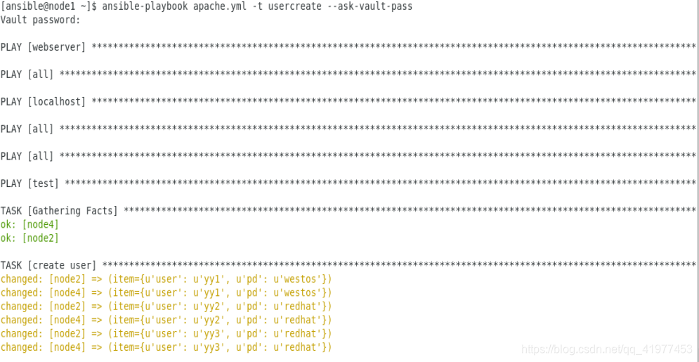 ansibleplaybook 替换文件中指定行 ansible playbook编写_html_40