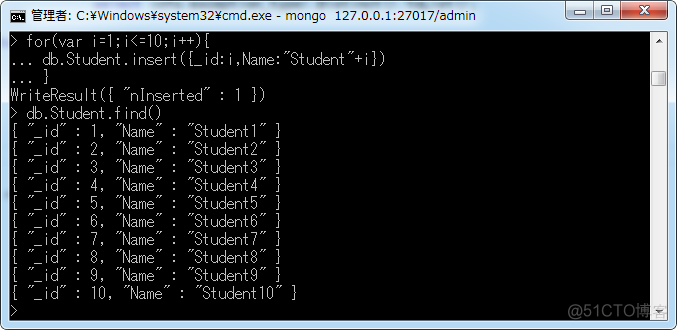 mongo 4版本 镜像 mongo document_数据库