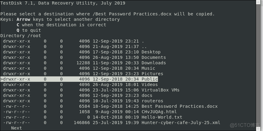 TestDisk 回复覆盖文件 testdisk恢复数据_实用程序_08