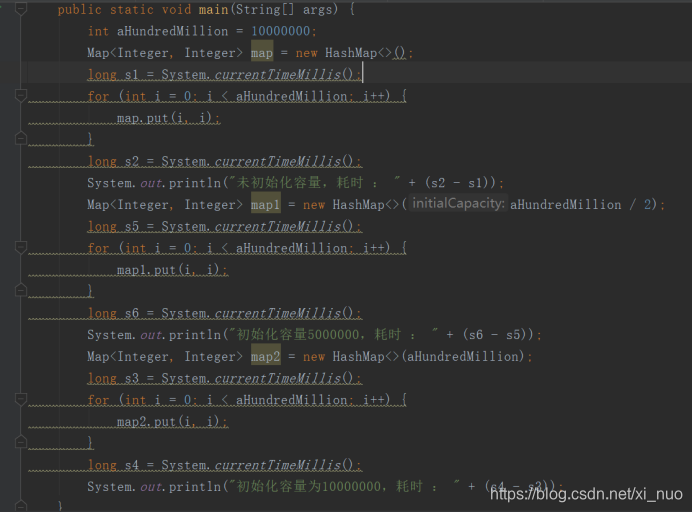 HashSet初始化Java hashmap初始化参数_ci_02