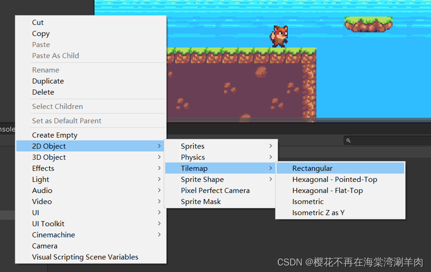 unity2D平面插入点 unity2d地面_ci