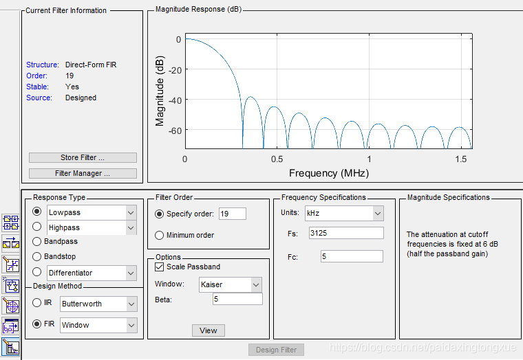 理想低通滤波Python代码 理想低通滤波器 matlab_MATLAB_05