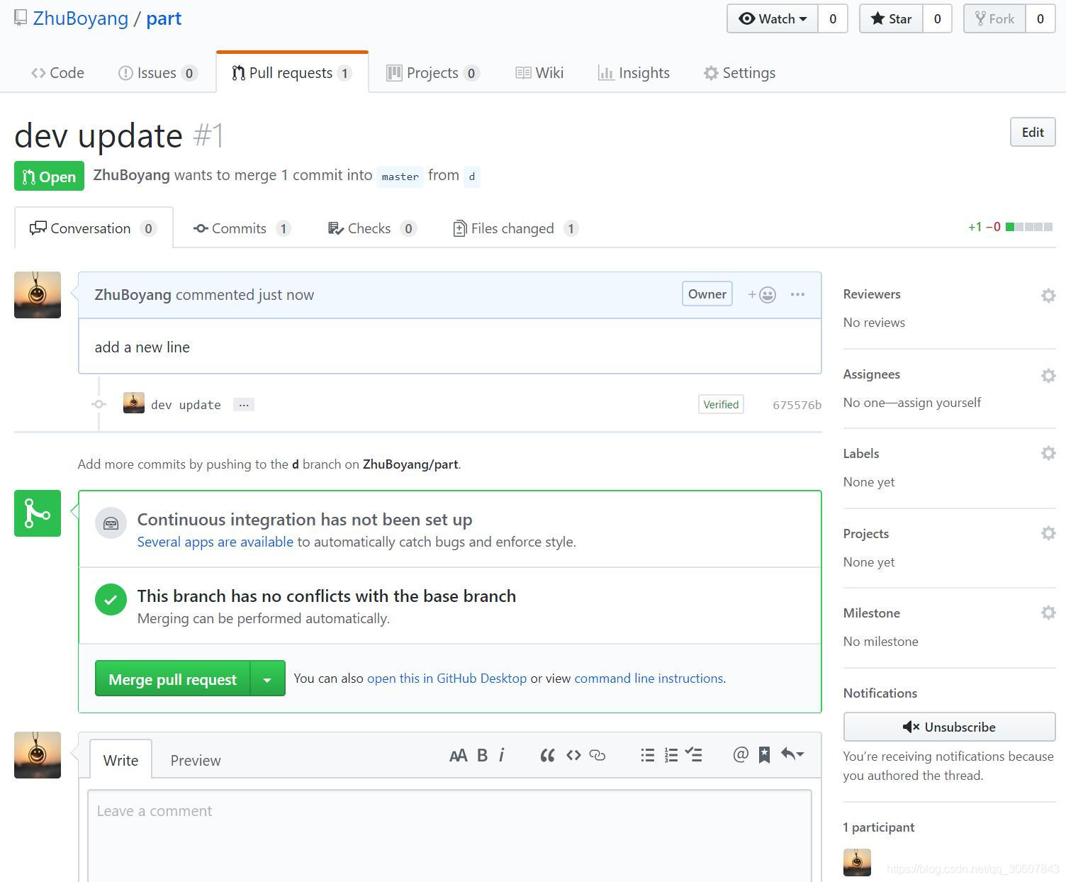 github desktop合并分支 github如何合并代码_资源库_13