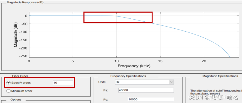 python FIR 滤波 python设计fir滤波器_fdatool_03