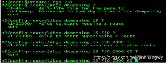 BGP惩罚策略 bgp惩罚机制次数_OSPF