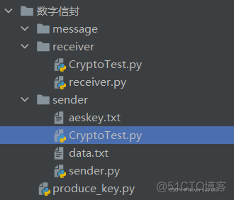 数字信封demo 数字信封的流程图_python_08