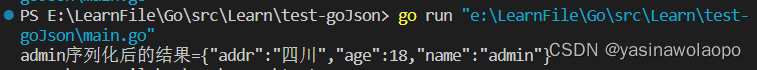 go语言怎么判断一个结构体为空 go语言结构体和复杂json_json_05