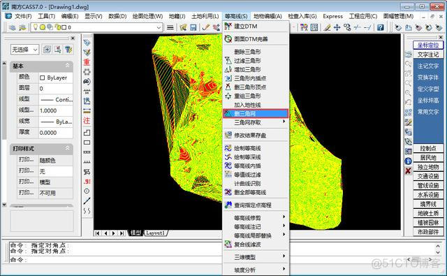 java根据高程点生成等高线 高程点转换成等高线_java根据高程点生成等高线_13