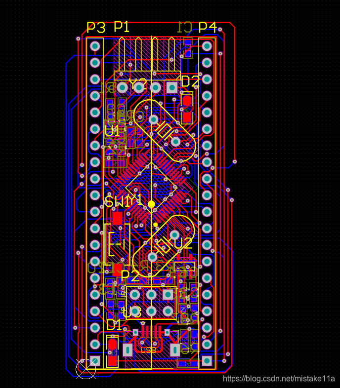 altium designer 画4356PCB板 altium designer怎么画pcb板图_自动布线_15