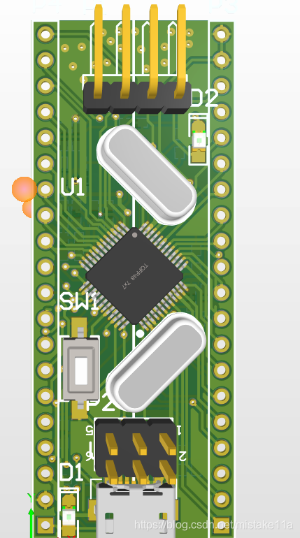 altium designer 画4356PCB板 altium designer怎么画pcb板图_3D_22