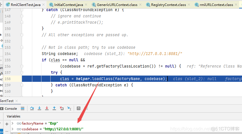 java实现一个漏斗算法 java-rmi漏洞_安全_03