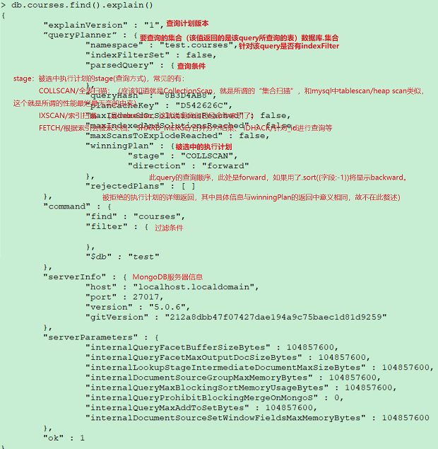 mongodb exporter 只有go的信息 mongodb explain_字段_08