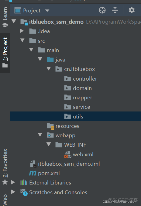 java项目集成sonar 基于java的ssm整合项目_java_09