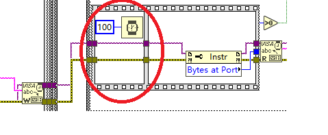 labview连接access数据库udl 测试失败 labview接收数据错误_串口_04