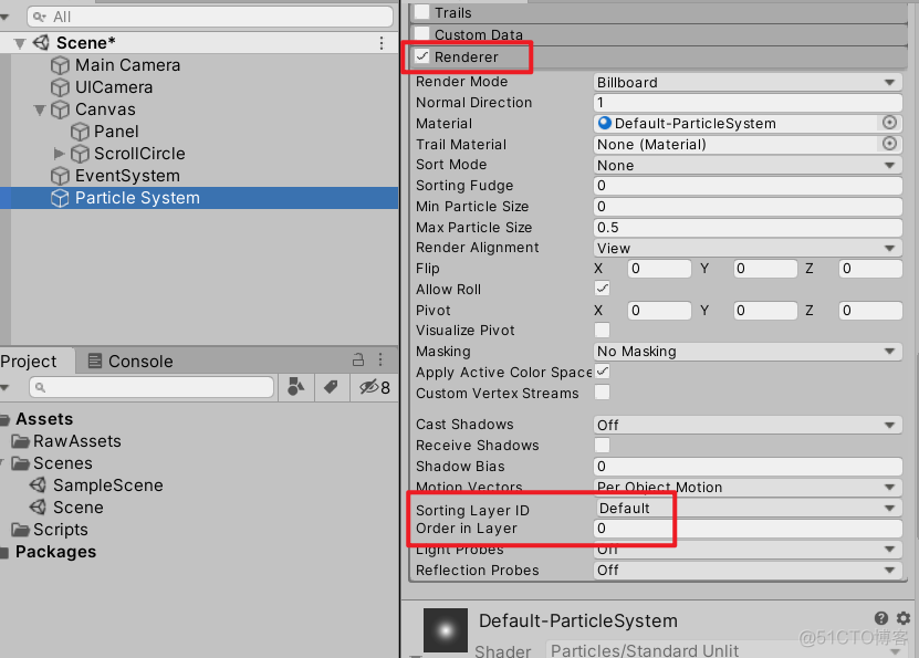 unity AR绑定摄像机导航指引 unity ui摄像机_sortingLayer_11