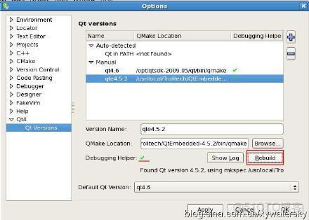 qte4.5.2+qt <wbr>creator-2009.05交叉编译环境搭建法2