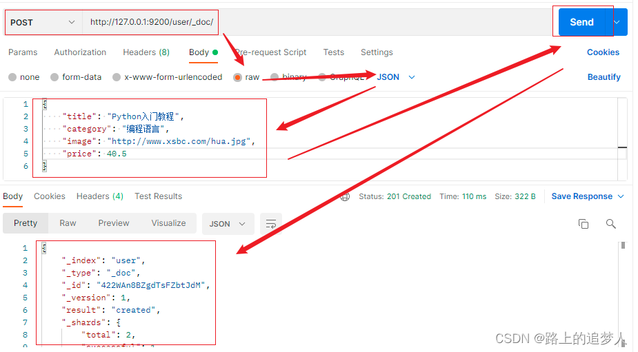 postman调试es postman elasticsearch_Elastic_11