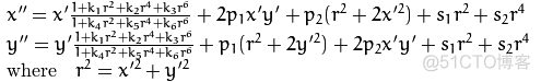 opencv 摄像机几何畸变自动校正 摄像头畸变曲线_MATLAB_35