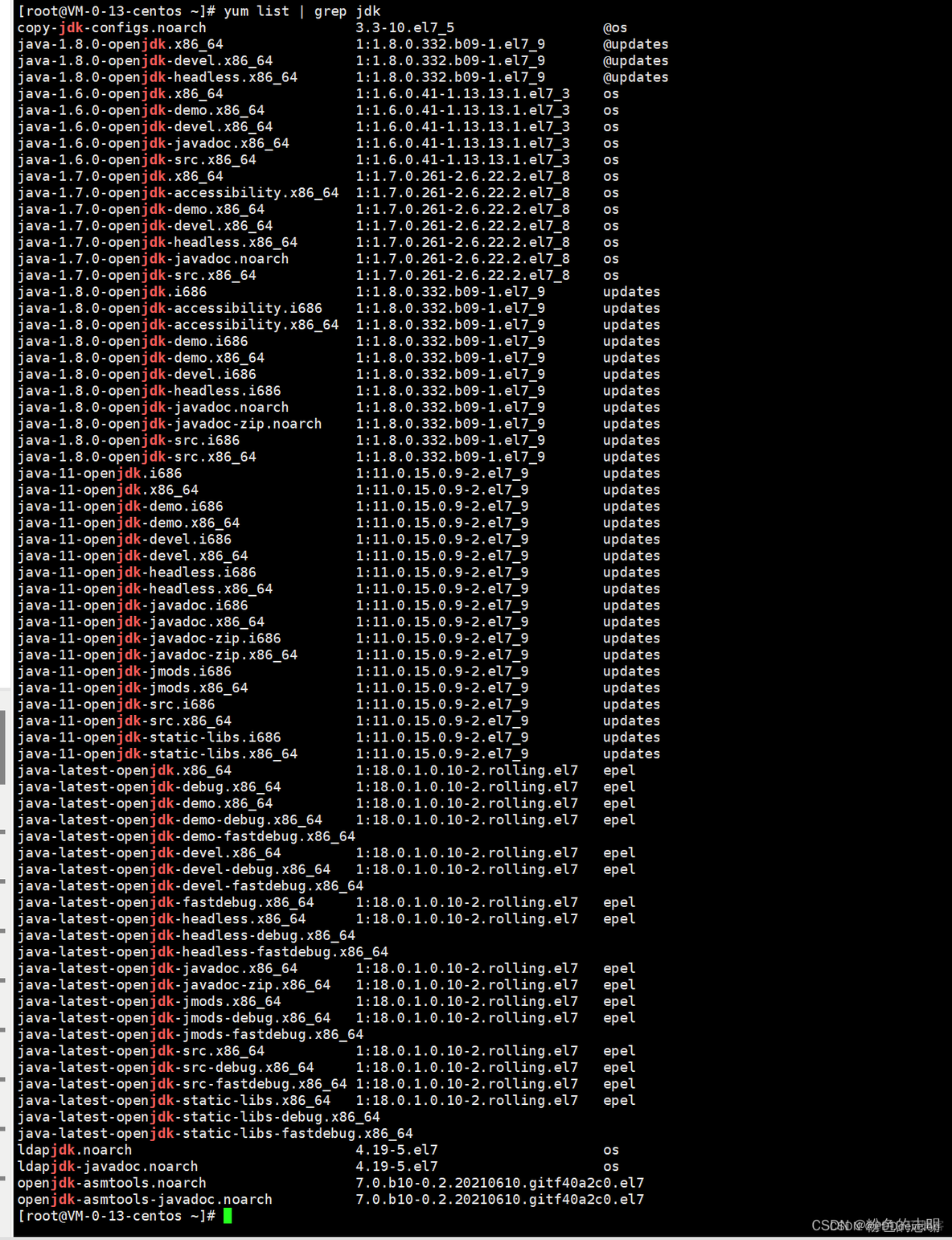 yum安装java地址 yum install java_tomcat