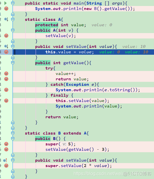 java 子类 instance父类 java子类父类执行顺序_成员变量_05