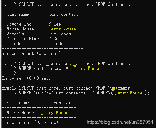 MySQL函数实现当前数据下移的操作 mysql数值处理函数_数据库_05