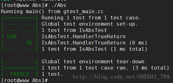 gtest 返回字符怎么写 gtest字符串检查_TEST宏