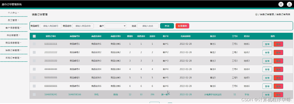 百货超市java类 超市购物程序设计java_信息管理_11