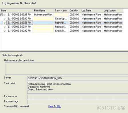 SQL server2012 日常维护 sql2005维护计划_任务_06