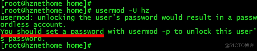 利用命令解除用户test4的锁定 linux解除对用户的锁定_linux删除对用户锁定_06