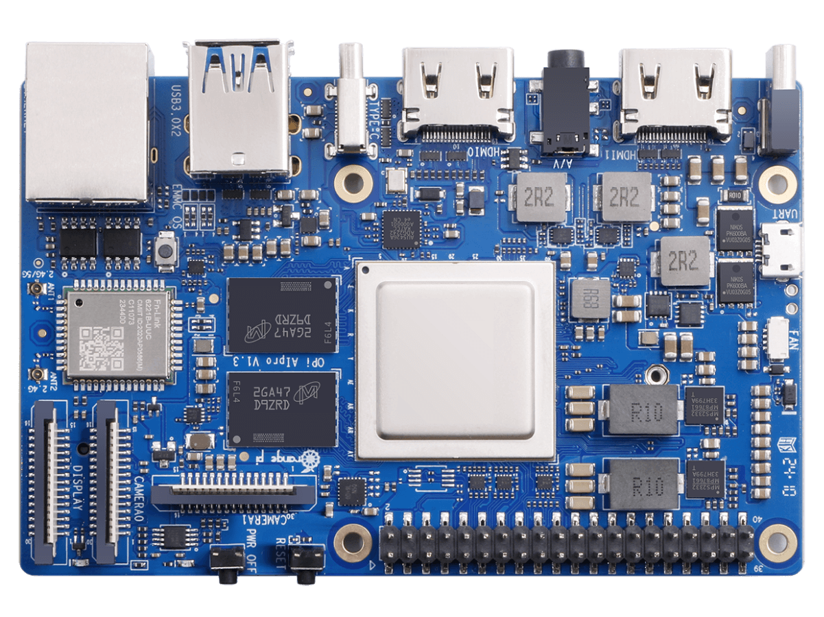 OrangePi AIpro开箱测评_香橙派