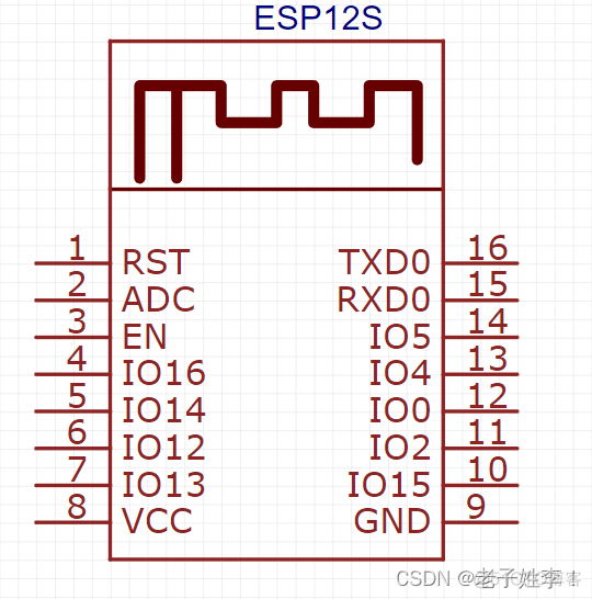 ESP826612S引脚 esp826612f引脚图详细解释_ESP826612S引脚_03