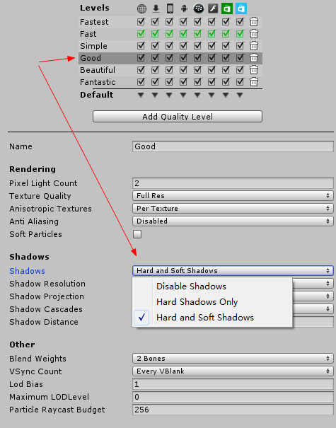 unity Receive Shadows 阴影 unity阴影设置在哪_实时计算