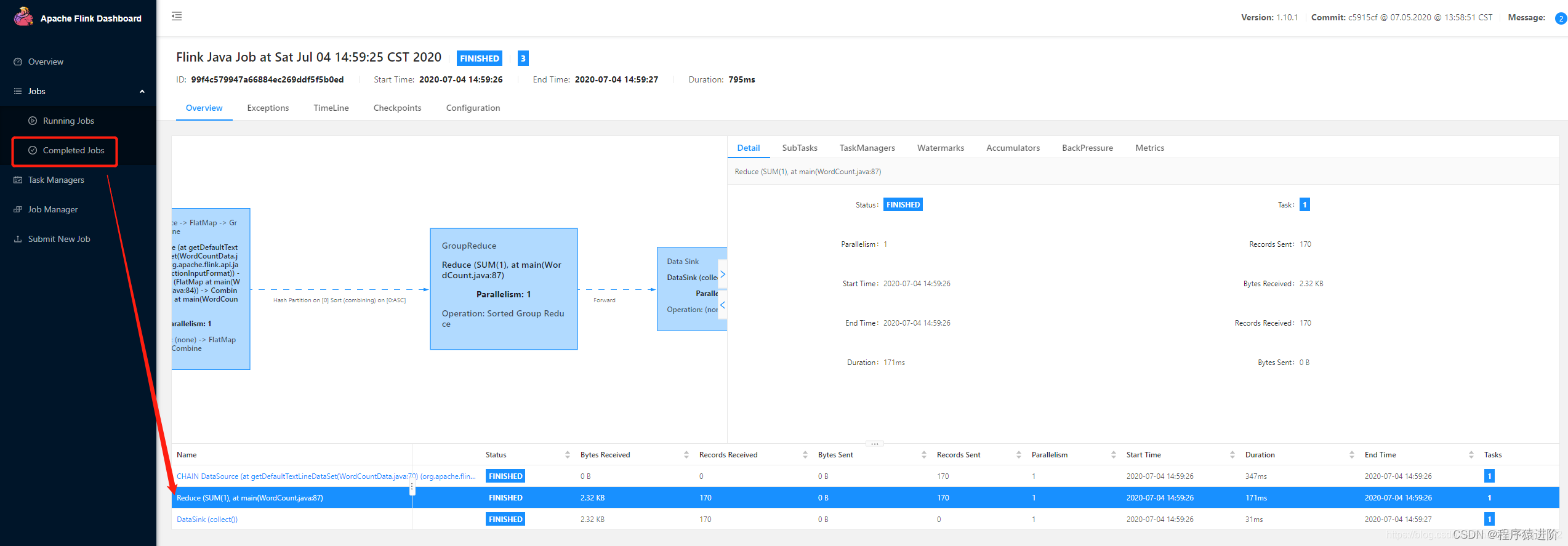 windows flink 本地单机运行 flink单机模式_大数据_07