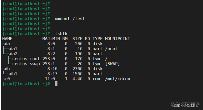 centos7扩容磁盘大小 centos硬盘扩容_运维_05